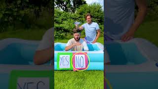 The 'YES' or 'NO' CHALLENGE! Part 2 😱🤣 #Shorts