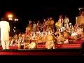 100 indigenous percussionists and string artists performing at Purana Qila concert