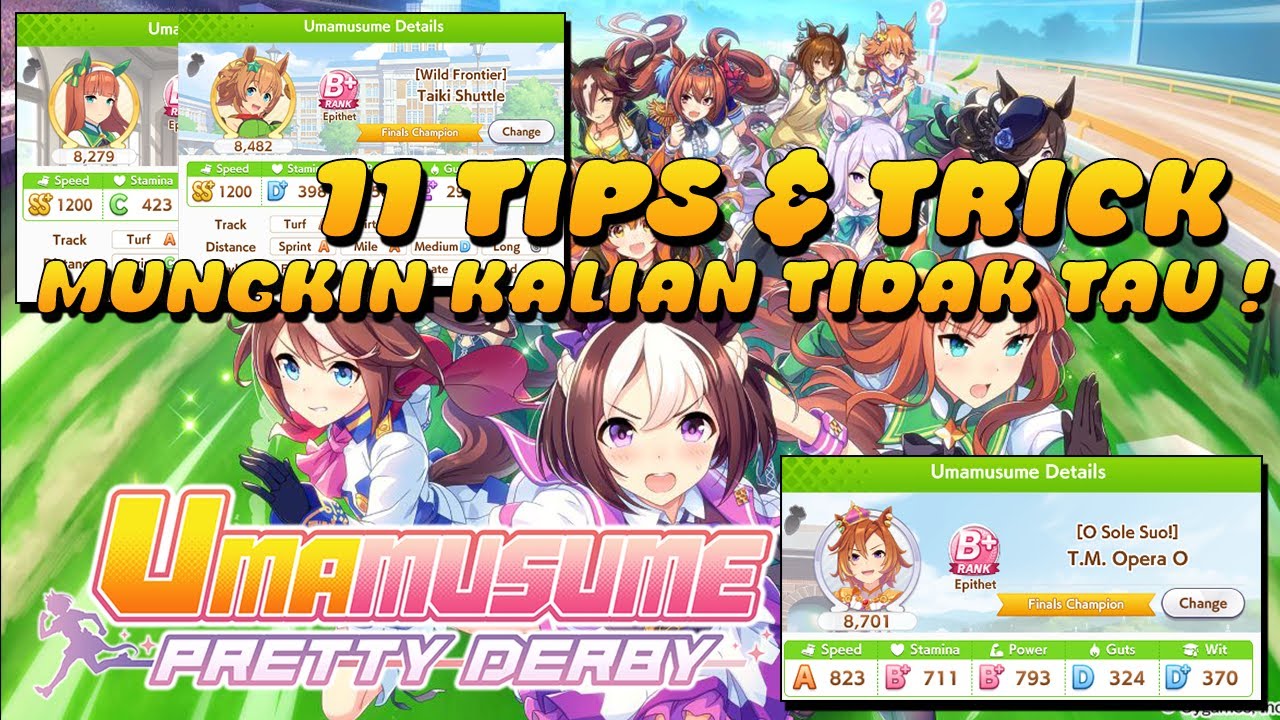 Beginners must watch! 11 Tips & Trick Uma Musume: Pretty Beginners must watch! 11 Tips & Trick Uma Musume: Pretty