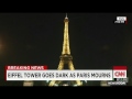 Eiffel Tower goes dark as Paris mourns