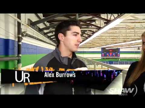 Alex Burrows appears on Shaw TV Vancouver's Urban Rush with hosts Fiona