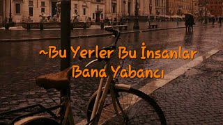 Bu Yerler Bu İnsanlar Bana Yabancı Tek Parçalık Çağtu Leyyağ Dizi