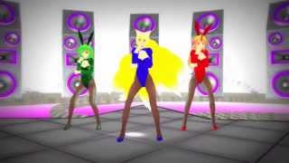 Vocaloidinsync- Gentlemen By Psy- Mmd Short Ver.