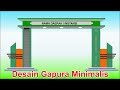 Membuat Desain GAPURA DAN TUGU Part I