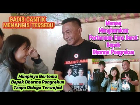 Mengharukan Perjuangan Gadis Cantik Ngejar Pak Dharma Pongrekun Di Warung Makan‼️Blusukan Kalideres