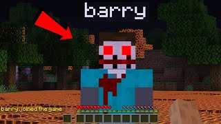 😨 Страшный Игрок Barry Напугал Меня На Самом Жутком Сервере В Майнкрафт!