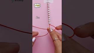 Super Easy Pearl Knotting Technique. Useful & Easy