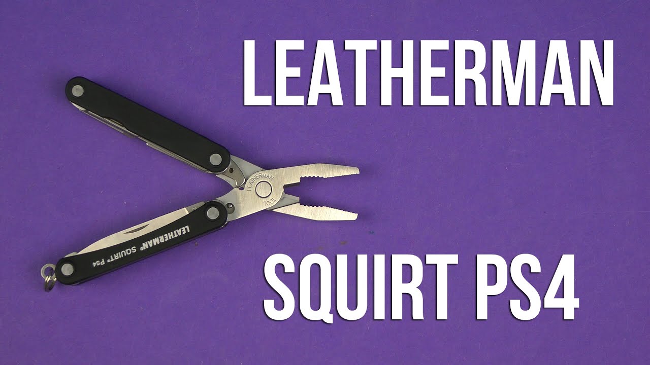 Leatherman Squirt Es4 Black