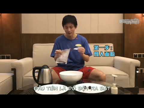 (vietsub) Cùng food blogger Trương Triết Hạn học làm bánh trung thu =))))