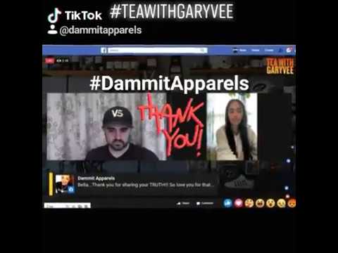 Tea With Gary Vee | Monday 9am ET | 5-18-2020 | Dammit Apparels on Tiktok 💢