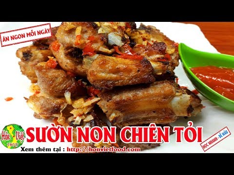 ✅ Sườn Chiên Tỏi Ớt Kiểu Này Miễn Chê | Hồn Việt Food