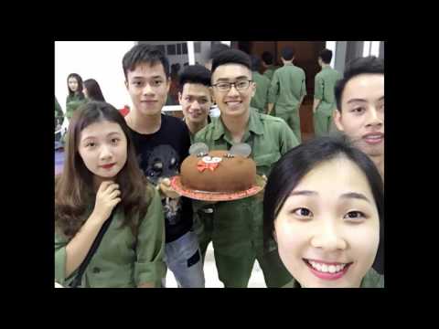 Sinh viên năm nhất ĐH1-B Học viện Tòa án