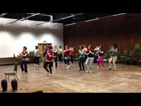 Akon - Bananza Belly Dance practice