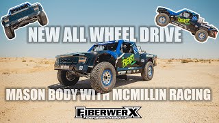 Fiberwerx New Mason Awd Body With Mcmillin Racing