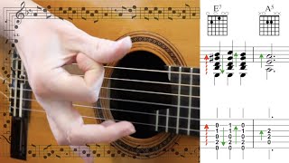 COURS - Différentes techniques Main Droite - Accords FingerStyle