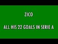 Zico - 22 goals in Serie A (Udinese 1983-1985)