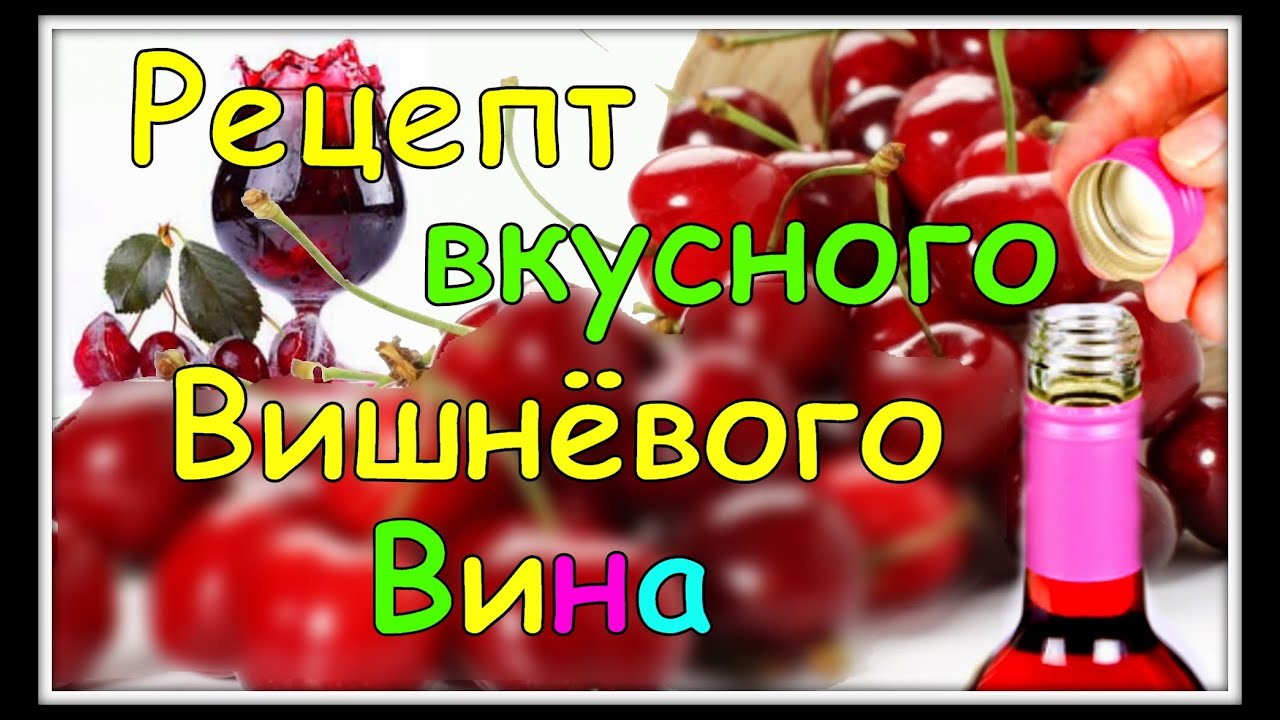 Вишнёвое вино в домашних условиях пошагово Вишнёвое вино в домашних условиях пошагово