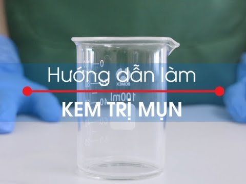 Cách làm kem trị mụn