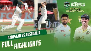 Pakistan vs Australia | 3rd Test Day 2 | 2022