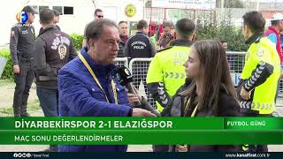 Canlı Yayın Futbol Günü Diyarbekir Elazığspor Maç Sonu 26 03 2025