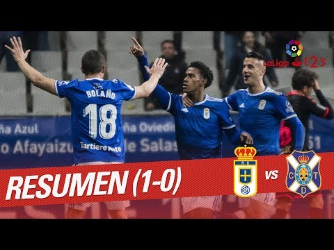 Resumen de Real Oviedo vs CD Tenerife (1-0)