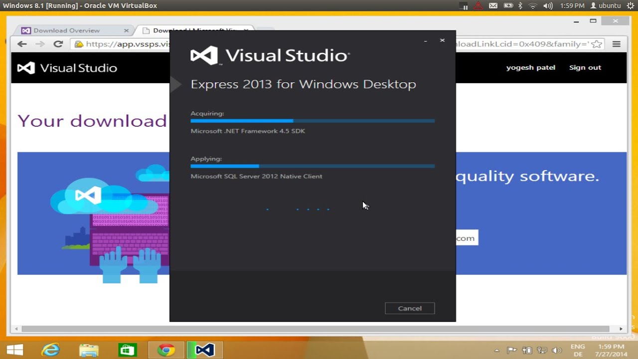 visual studio 2013 serial key