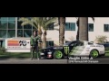 Vaughn Gittin Jr. Mustang Burnout & Chase of RC Drift Car