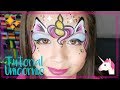 PINTACARITAS TUTORIAL DE UNICORNIO | Face painting Unicorn Desing