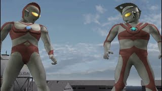 Ultraman Fighting Evolution 3 - Ultraman 80 And Ultraman Ace Tag Team Mode