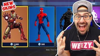 NEW Marvel Superhero skins Come To Fortnite Battle Royale?
