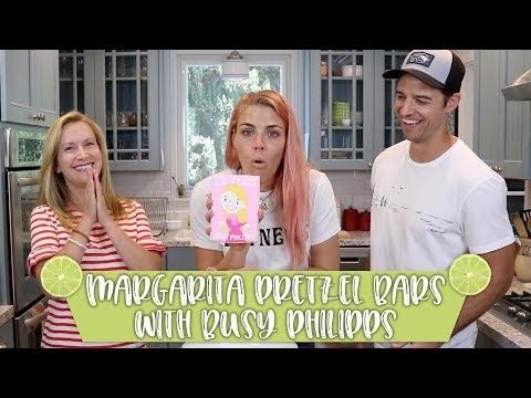 Margarita Pretzel Bars With Busy Philipps!