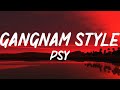 PSY - Gangnam style (Lyrics with English meaning)