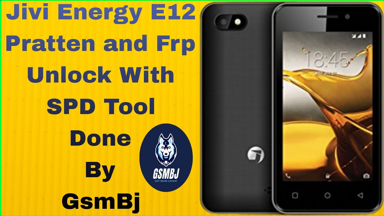 Jivi Energy E12 Pratten and Frp Unlock With SPD Tool Jivi Energy E12 Pratten and Frp Unlock With SPD Tool