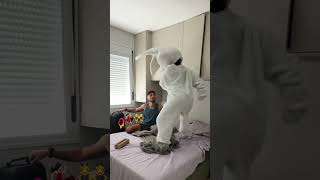 Me Vesti De Coelho Da Páscoa Pra Ver A Reação Do Meu Marido