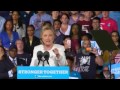 Watch Hillary Clinton summarily put a Trump heckler in their ...