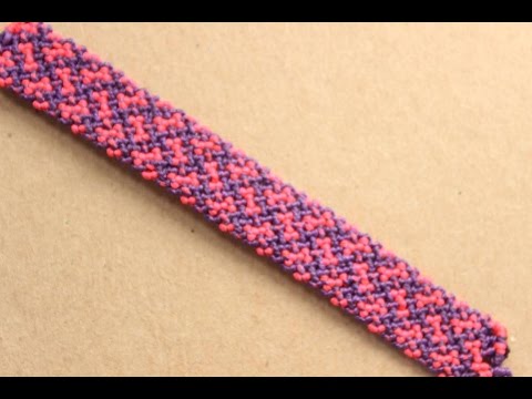 pulseras de macrame anchas