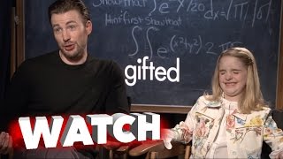Gifted: Exclusive Movie Interview with Chris Evan and Mckenna Grace