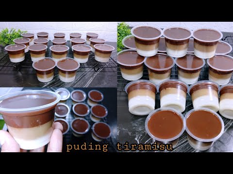 Ide Jualan Laris , Resep Puding Tiramisu Cup