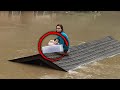 Teen Girl and Her Dog Rescued from Flooded Rooftop