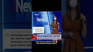 Baju Presenter Melorot, Satu Studio Kaget