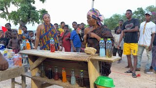 Sharing gifts and Fun Games in a typical African Village || Ghana West Africa