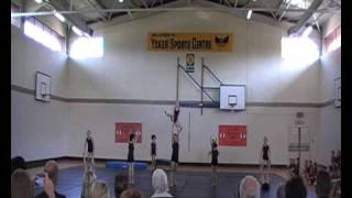 Dynamite Gymnastics Club Acro Team Display - Club Summer Display 09
