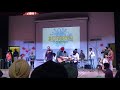 Gori veeni de wich gajra awesome sung by bourbon and bandook band live at punjab University Chd.