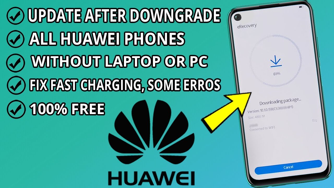 Update Huawei Firmware After Downgrade | How To update Update Huawei Firmware After Downgrade | How To update