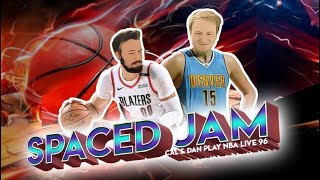 Spaced Jam (NBA Live 96 Gameplay)