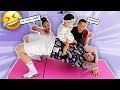 FAMILY GYMNASTICS CHALLENGE *BAD IDEA*