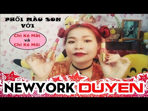 HƯỚNG DẪN MAKE UP NHẸ NHÀNG ĐI HỌC | CÁCH PHỐI MÀU SON VỚI CHÌ KẺ MÔI VÀ CHÌ KẺ MẮT CHO HS-SV