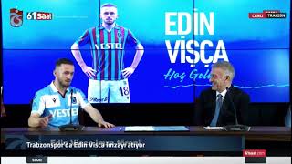 Ahmet Ağaoğlu ile Edin Visca'nın forma pazarlığı!