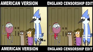 Regular Show Scene Censored Vs Uncensored
