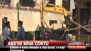 Abdde 4 Katlı Bina Çöktü